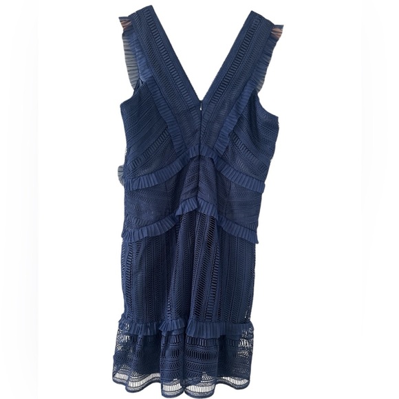 Bardot Kristen Ruffle Lace Sheath Dress - Picture 7 of 13